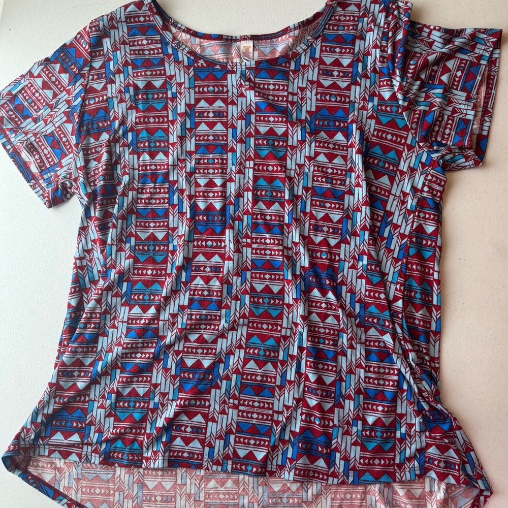 LuLaRoe Geometric Classic Tee | XL